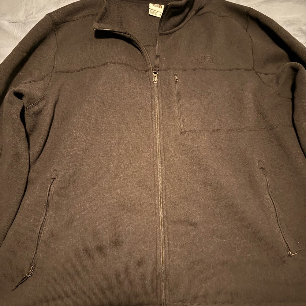 Men’s NorthFace Fleece jacket, dark grey